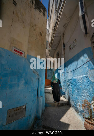 La vie dans la médina, Tanger Banque D'Images