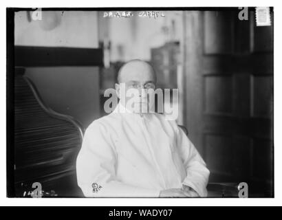 Le Dr Alex Carrel Banque D'Images