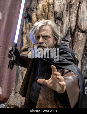 Les cosplayeurs à Star Wars célébration 2019 à Chicago. Il y a beaucoup d'avance pour l'actualité des Star Wars Episode IX : la montée de Skywalker Banque D'Images