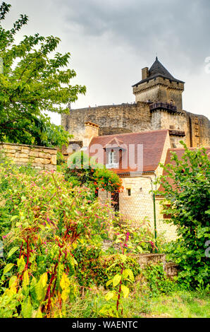 Castelnaud la Chapelle, France Banque D'Images