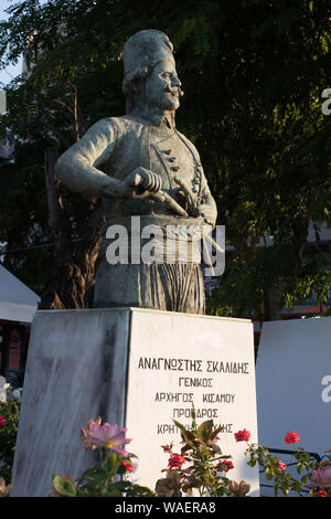Statue de Chania Crete Banque D'Images