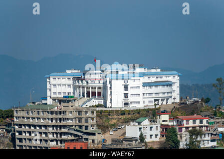 Nagaland Corporation Building, Hornbill festival, Nagaland, Inde. Banque D'Images