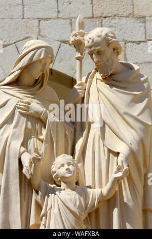 Sainte Famille. Couvent des sœurs de Nazareth. Nazareth. Israël. Banque D'Images