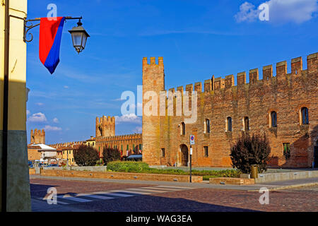 Burg, Castello di San Zeno, Montagnana Italie (Italia), 30076693 Banque D'Images