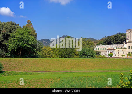 Schloss, Castello del Catajo, Parc, Kanal, Canale Battaglia, Battaglia Terme italien (Italia), 30076926 Banque D'Images