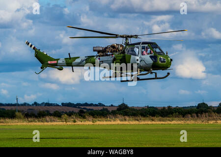 Scout Westland AH.1-G283 / F CIMX XW9738. Ex-British Army Air Corps helicopter appartient maintenant à l'Aviation de Kennet Banque D'Images