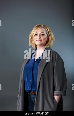 Edimbourg, Ecosse. 20 août. 2019. Poète, Jenny Lindsay assiste à une photo appel sur Edinburgh International Book Festival. Pako Mera/Alamy Live News Banque D'Images