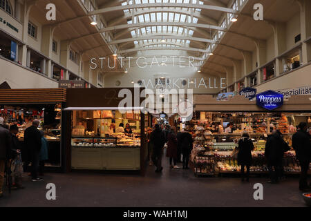 Markthalle Stuttgart Banque D'Images