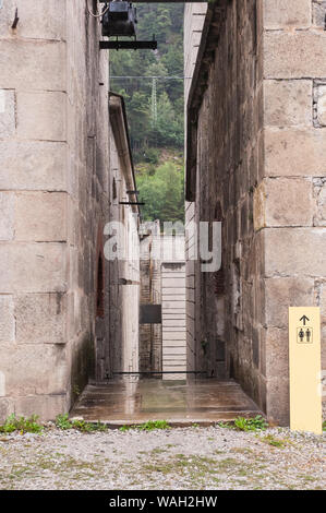 Fortezza fort dans le Tyrol du Sud, Italie Banque D'Images