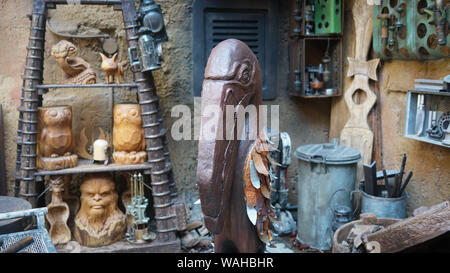 Orlando, Floride, USA. 20e Août, 2019. Preview de Star Wars : GALAXY'S EDGE TERRAIN à Disney World's Hollywood Studios le 20 août 2018 à Orlando. Credit : Bryan Smith/ZUMA/Alamy Fil Live News Banque D'Images