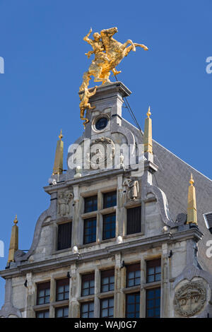 Pignon à l Grand-place Anvers Belgique Banque D'Images