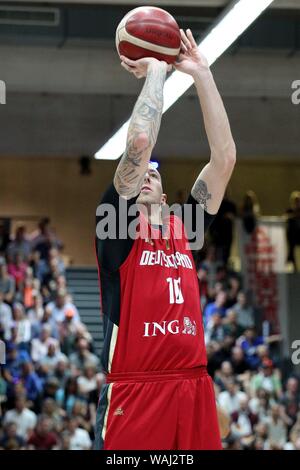 Hamburg, Deutschland. 18 Aug, 2019. firo : 18.08.2019, basket-ball, VTG DBB, Supercoupe Allemagne - Pologne, l'utilisation de crédit dans le monde entier | : dpa/Alamy Live News Banque D'Images