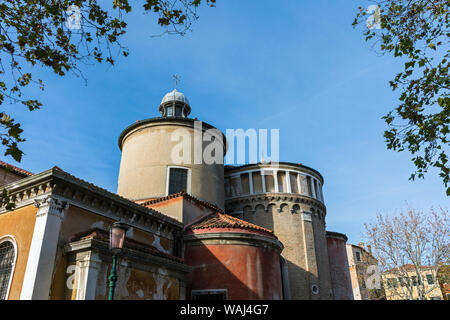 La chiesa di San Giacomo dell'Orio église, Campo San Giacomo dell'Orio, Venise, Italie Banque D'Images