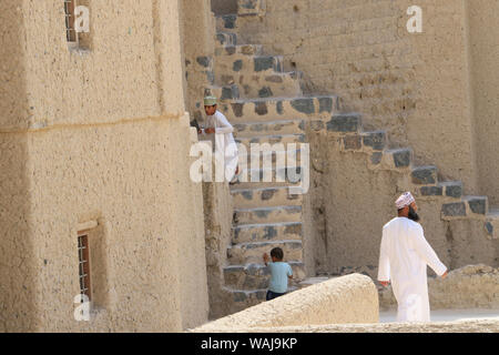 Fort de Bahla. Unesco World Heritage Site. L'Oman. Banque D'Images