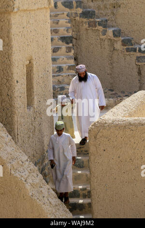 Fort de Bahla. Unesco World Heritage Site. L'Oman. Banque D'Images