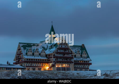 Hôtel Prince De Galles à Waterton Lakes National Park, Alberta, Canada Banque D'Images