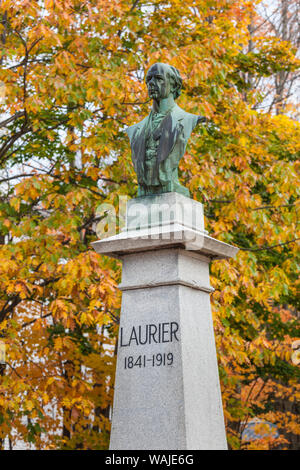 Canada, Québec, Victoriaville. Maison Sir Wilfrid Laurier, ancien Premier ministre canadien de l'accueil Banque D'Images