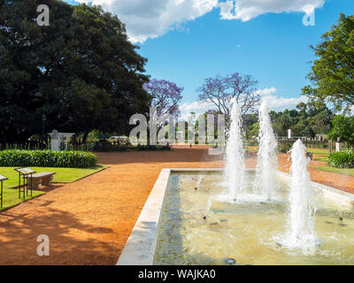 Parc bois de Palermo. Buenos Aires, capitale de l'Argentine. Banque D'Images