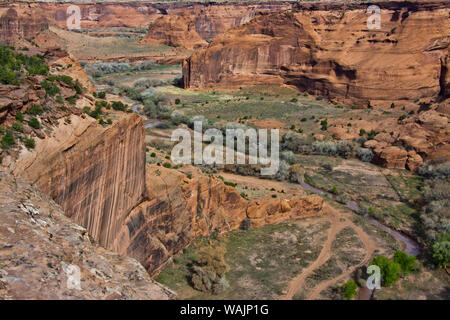 Canyon de Chelly, Chinle, Arizona, USA. Banque D'Images