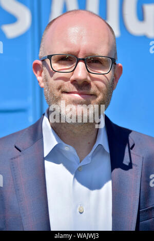 John Cohen assistant à 'Les Angry Birds Film 2' premiere au Westwood Regency Theatre le 10 août 2019 à Los Angeles, Californie. Banque D'Images