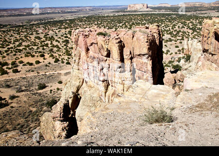 USA, Acoma Pueblo indien, Sky City Banque D'Images