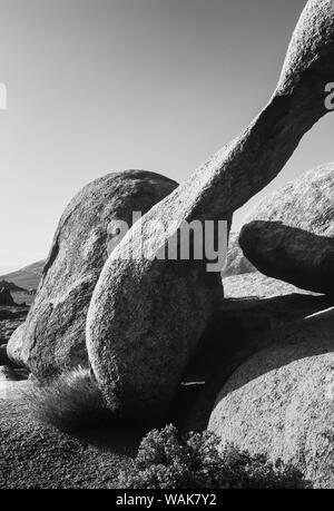 Arche de pierre, Alabama Hills National Recreation Area, Californie Banque D'Images