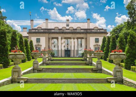 USA, Ohio, Wilmington. Nemours Estate, ancienne maison de l'industriel Alfred DuPont et de la famille. Jardins à la française et l'hôtel particulier. Banque D'Images