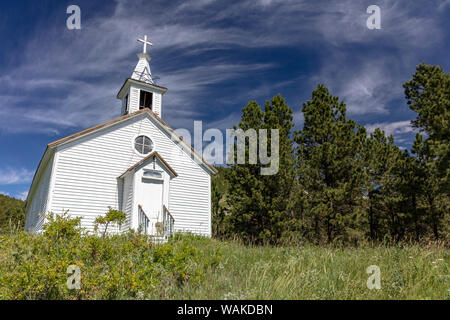 Église Catholique Saint-Joseph historique à Portman, Montana, USA Banque D'Images