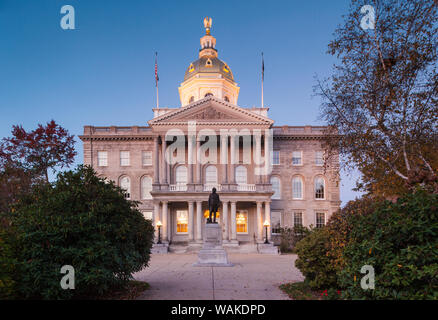 USA, Concord. New Hampshire State House Banque D'Images