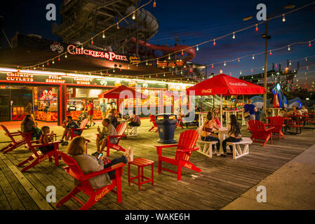 USA, New Jersey, Wildwoods. Boardwalk de Wildwood Banque D'Images