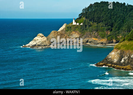 Tête Heceta, côte de l'Oregon, l'océan Pacifique, de l'Oregon, USA Banque D'Images