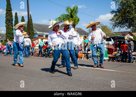 Charro Days Festival de Brownsville, Texas. (Usage éditorial uniquement) Banque D'Images