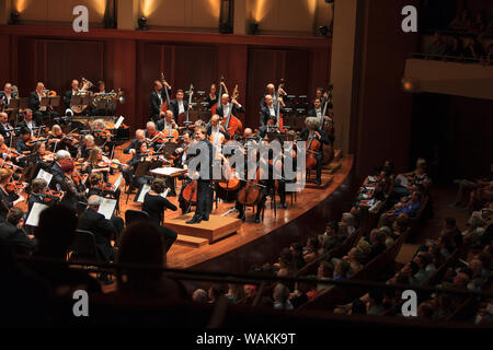 Seattle Symphony effectuant au Benaroya Hall Seattle, Washington State, USA (usage éditorial uniquement) Banque D'Images
