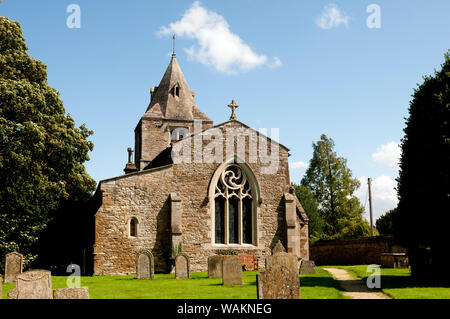 Eglise de Saint-André, Glaston, Rutland, England, UK Banque D'Images