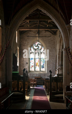 Eglise de Saint-André, Glaston, Rutland, England, UK Banque D'Images