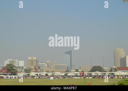 Clics aléatoires de Karachi, la ville des lumières. Banque D'Images