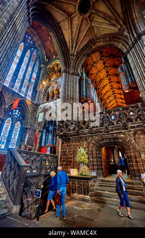 La cathédrale de Glasgow (GLAS1) Banque D'Images