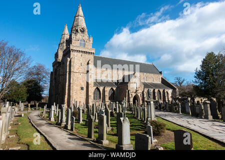 La Cathédrale St Machar, Old Aberdeen, Aberdeen, Écosse, Royaume-Uni Banque D'Images