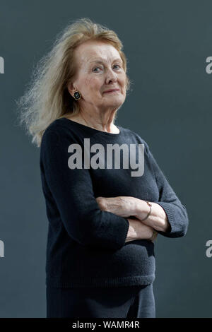 Edinburgh, Ecosse, Royaume-Uni, 21 août 2019. Edinburgh International Book Festival. Photo : Annie Ernaux. Andrew Eaton/Alamy Crédit Banque D'Images