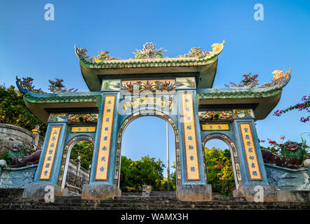 La pagode Linh Ung à Da nang, Vietnam Banque D'Images