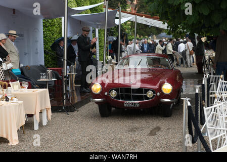 Jaguar XK 120 Supersonic vu à l'aire publique d'Eleganza villa d'Este 2019 Banque D'Images