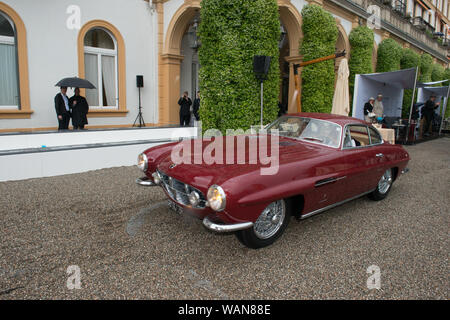 Jaguar XK 120 Supersonic vu à l'aire publique d'Eleganza villa d'Este 2019 Banque D'Images