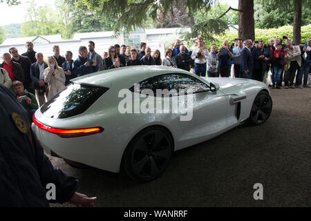 AUSTRO DAIMLER ADR BERGMEISTER 630 GRAND TOURNAGE vu à la gare d'Eleganza villa d'Este 2019 Banque D'Images