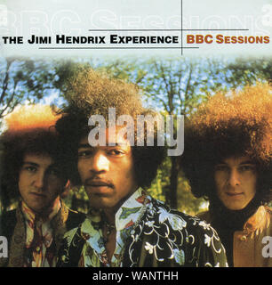 CD : Jimi Hendrix Experience "BBC Sessions", publié sur MCA Records le 2 juin 1998. Banque D'Images