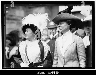 CONVENTION nationale démocratique. Mme. NORMAN E. MACK ET MME. WILLIAM H. Taft Banque D'Images