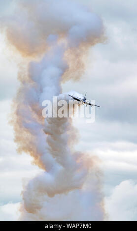 Armée de l'air italienne Frecce, Tricolri au Royal International Air Tattoo 2019 Banque D'Images