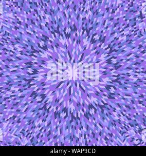 Mosaïque Mosaïque dynamique - conception d'arrière-plan coloré circulaire graphique vectoriel psychédélique Illustration de Vecteur