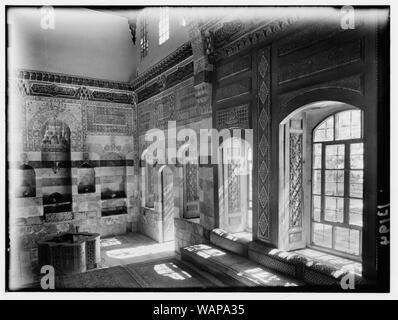 Damas, Palais Azem. Des plus belles salles de réception Banque D'Images