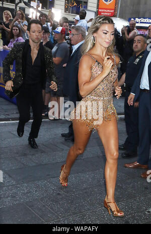 New York, NY, USA. Août 21, 2019. Lindsay Arnold, à Good Morning America la promotion de la nouvelle saison de danse avec les Stars le 21 août 2019 dans la ville de New York. Credit : Rw/media/Alamy Punch Live News Banque D'Images