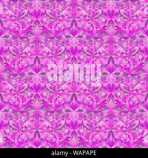 Modèle mosaïque florale polygonal design - Fond transparent multicolore abstract vector illustration Illustration de Vecteur